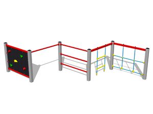 Climbing set - silver