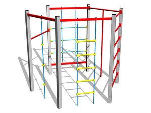 Climbing set - silver