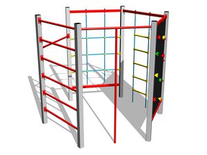 Climbing set - metal