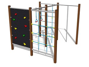 Climbing set - metal