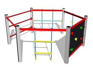 Climbing set - metal