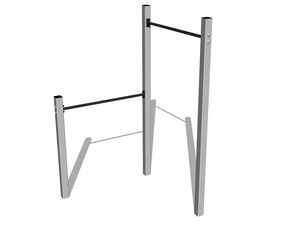 Street workout set - silver