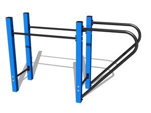 Street workout set - blue