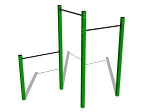 Street workout set - green