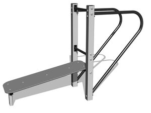Street workout set - silver