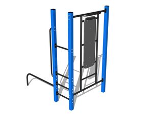 Street workout set - blue