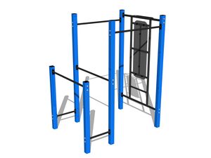 Street workout set - blue