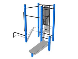 Street workout set - blue