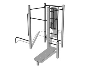Street workout set - silver