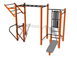 Street workout set - orange