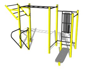 Street workout set - yellow
