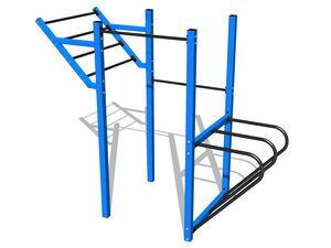 Street workout set - blue