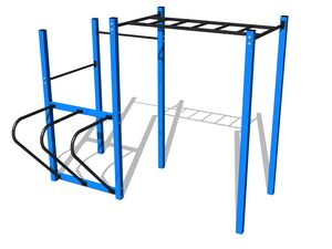 Street workout set - blue