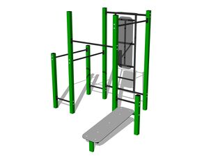 Street Workout set - green
