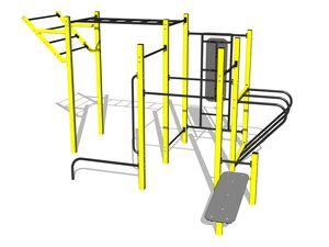 Street workout set - yellow