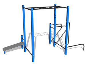Street workout set - blue