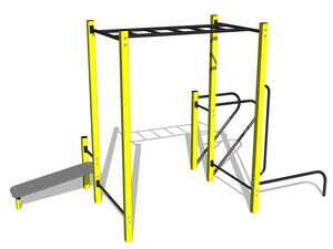 Street workout set - yellow