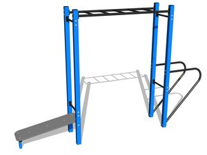 Street workout set - blue