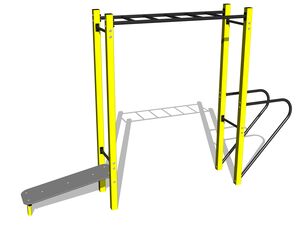 Street workout set - yellow