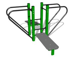Street workout set - green