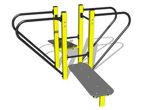 Street workout set - yellow