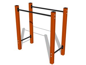 Street workout element - orange