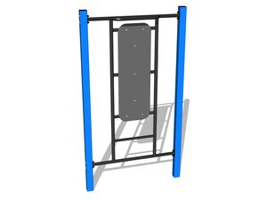 Street workout element - blue