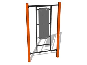 Street workout element - orange