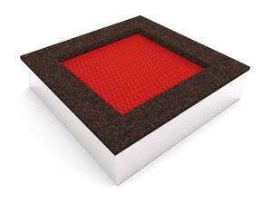 Trampoline TRA-C180-RZ - red