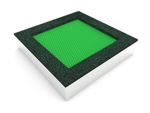 Trampoline TRA-C210-GZ - green