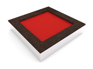 Trampoline TRA-C210-RZ - red