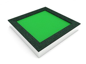 Trampoline TRA-C260-BZ - green
