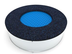 Trampoline TRA-K145-BZ - blue