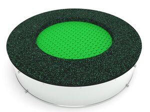 Trampoline - green
