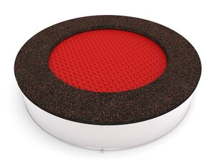 Trampoline TRA-K195-RZ - red
