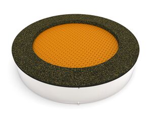 Trampoline TRA-K220-OZ - orange