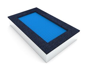 Trampoline TRA-O270-BZ - blue