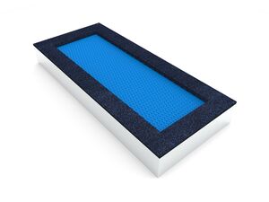 Trampoline TRA-O370-BZ - blue