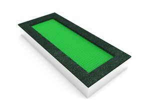 Trampoline TRA-O370-GZ - green