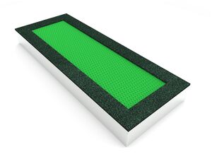 Trampoline TRA-O420-GZ - green