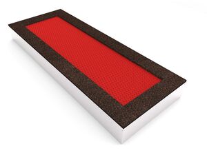 Trampoline TRA-O420-RZ - red