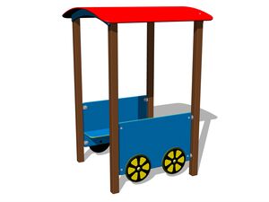 Wagon - brown