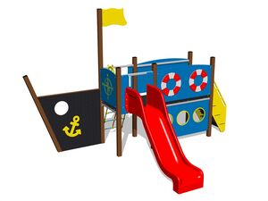 Game set ship UNK2002KW - brown